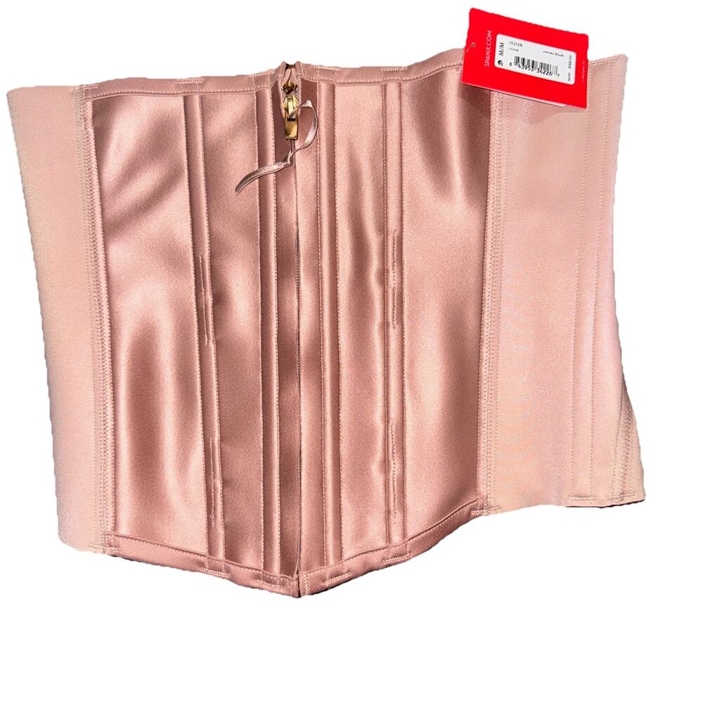 SPANX Rose Blush Satin Waist Cincher